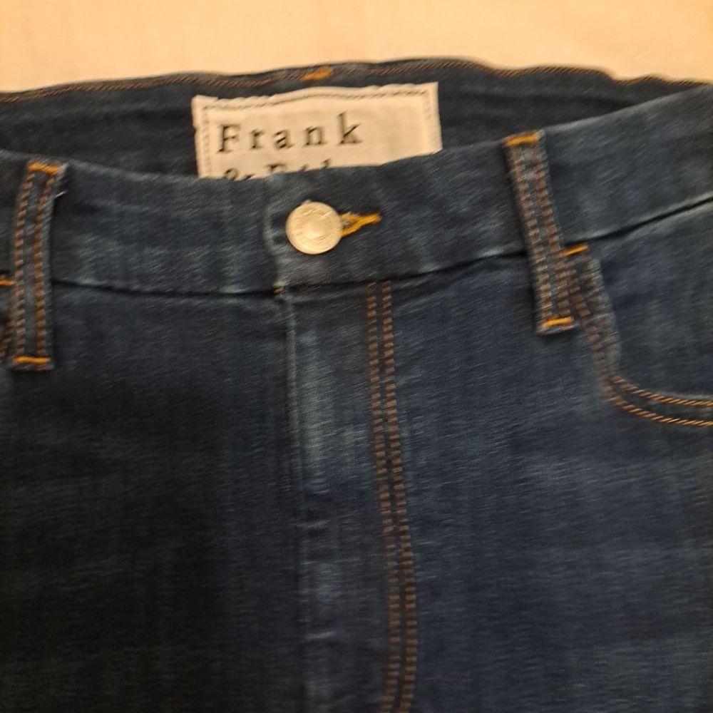 Frank & Eileen Dark Flannigan Flare Jeans Size 29 Likenew